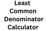 Power of Our Least Common Denominator Calculator logo